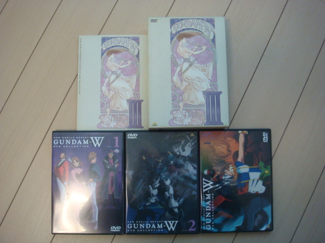 新機動戦記ガンダムW DVD COLLECTION 全5巻セット