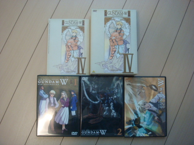 新機動戦記ガンダムW DVD COLLECTION 全5巻セット