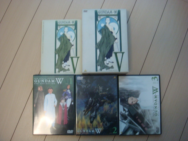 新機動戦記ガンダムW DVD COLLECTION 全5巻セット