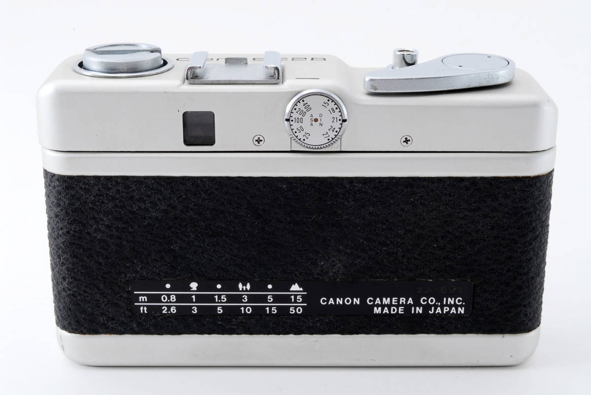 【良品】Canon demi EE28 コンパクトフィルムカメラ　希少ブルー 希少色・訳あり現状品 キヤノン Canon demi EE28 ブルー