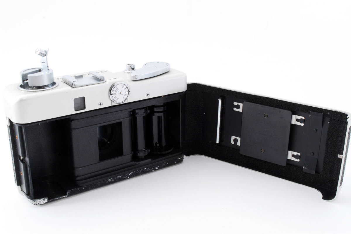【良品】Canon demi EE28 コンパクトフィルムカメラ　希少ブルー 希少色・訳あり現状品 キヤノン Canon demi EE28 ブルー