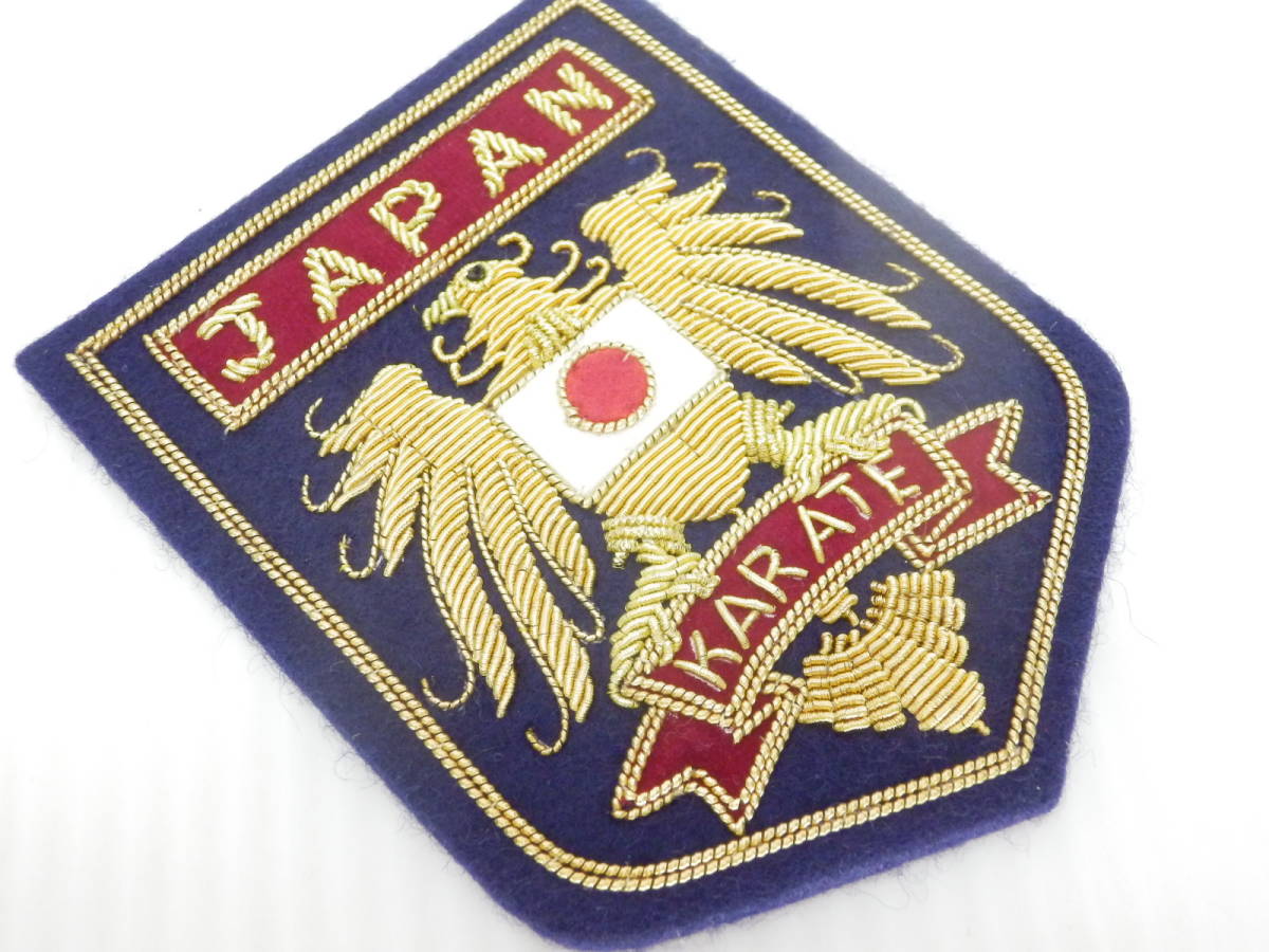 ワッペン | エンブレム 全日本空手道連盟 - 水全日本空手道連盟 Yahoo 
