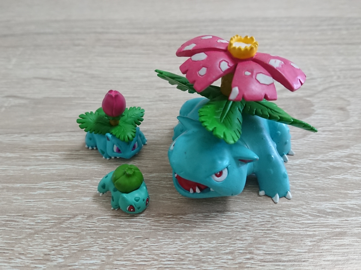 立体ポケモン図鑑 フシギバナ フシギダネ 6体セット 進化 フシギソウ 