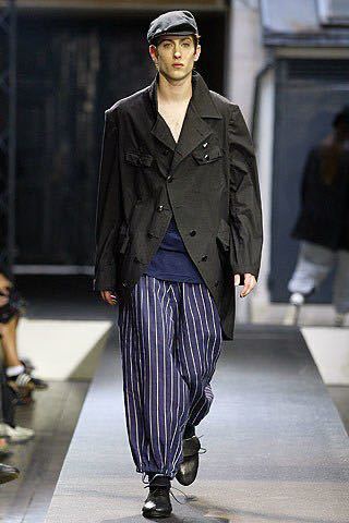 年始特別価格　Yohji Yamamoto POUR HOMME ヨウジヤマモト　プールオム 2006SS ベースボール期　look5 ジャケット