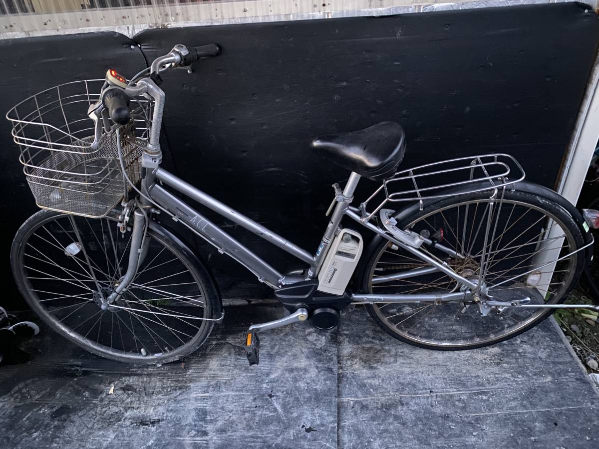 整備済・超得車＞ブリヂストン・27インチ電動自転車・A.C.L ♪ 動作品 
