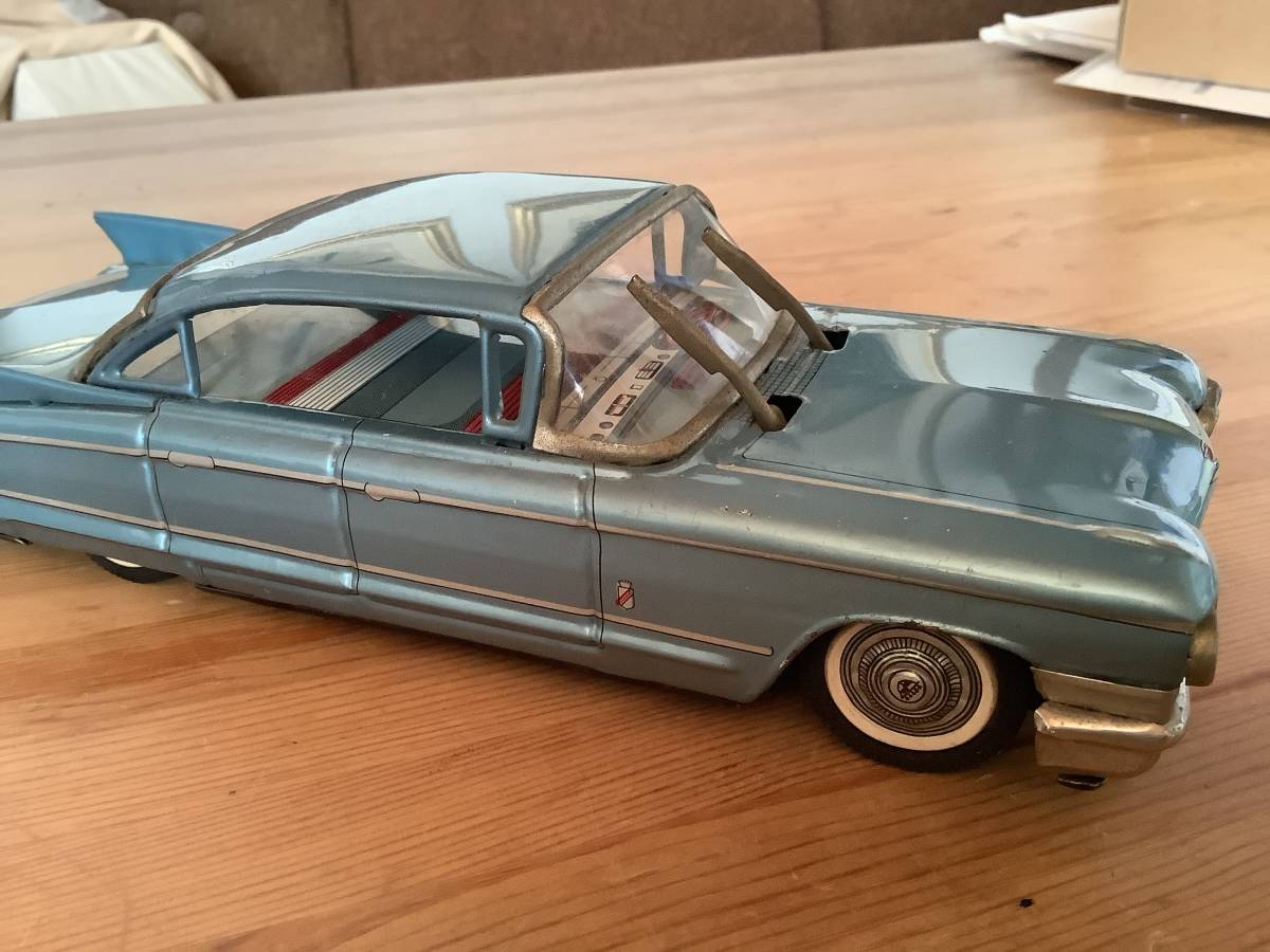 ヨネザワ製 1961年 1円〜 ヨネザワ玩具 キャデラック フリクション 赤 