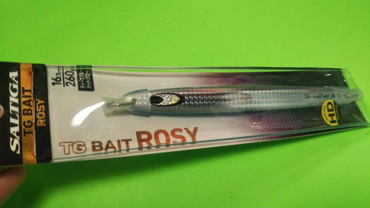 定番，人気SALE DAIWA ダイワ ＴＧベイト ロジー ＲＯＳＹ ２６０ｇ③ アカムツ ノドグロ 中深海 スロージギング(メタルジグ)｜売買されたオークション情報、yahooの商品情報をアーカイブ公開 - オークファン 海水