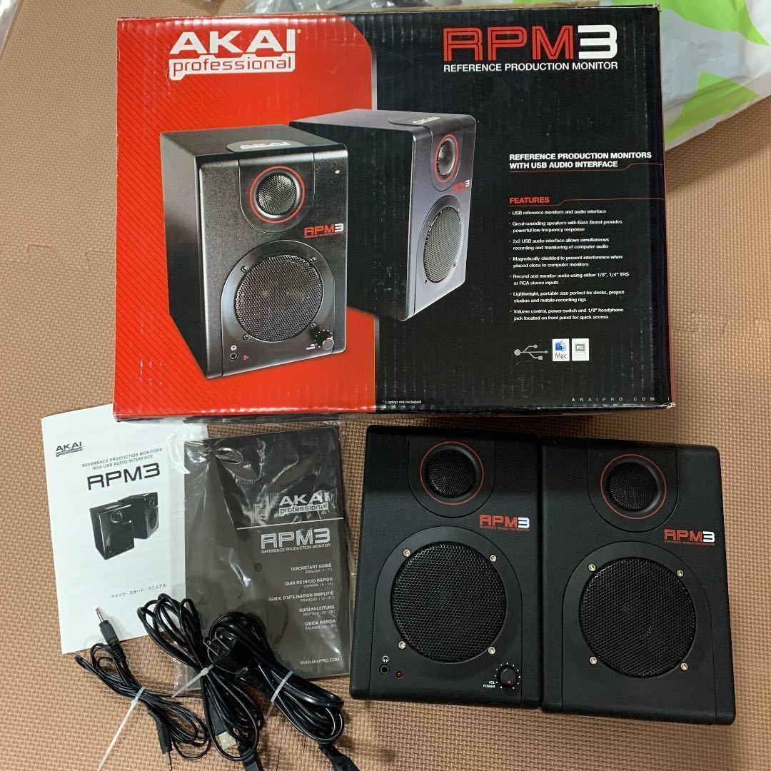 人気，品質保証 AKAI PROFESSIONAL RPM3 ジャンク スピーカー MPC モニタースピーカー 2in2out USBオーディオインターフェイス内蔵 アカイ MPC(一般)｜売買されたオークション情報、yahooの商品情報をアーカイブ公開 - その他