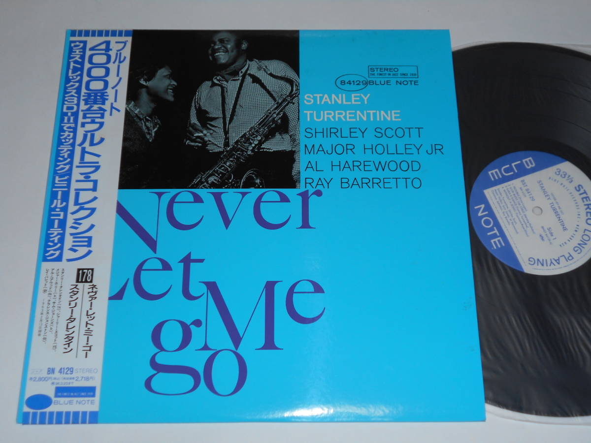 Never Let Me Go/Stanley Turrentine（Blue Note日本盤 東芝） Let