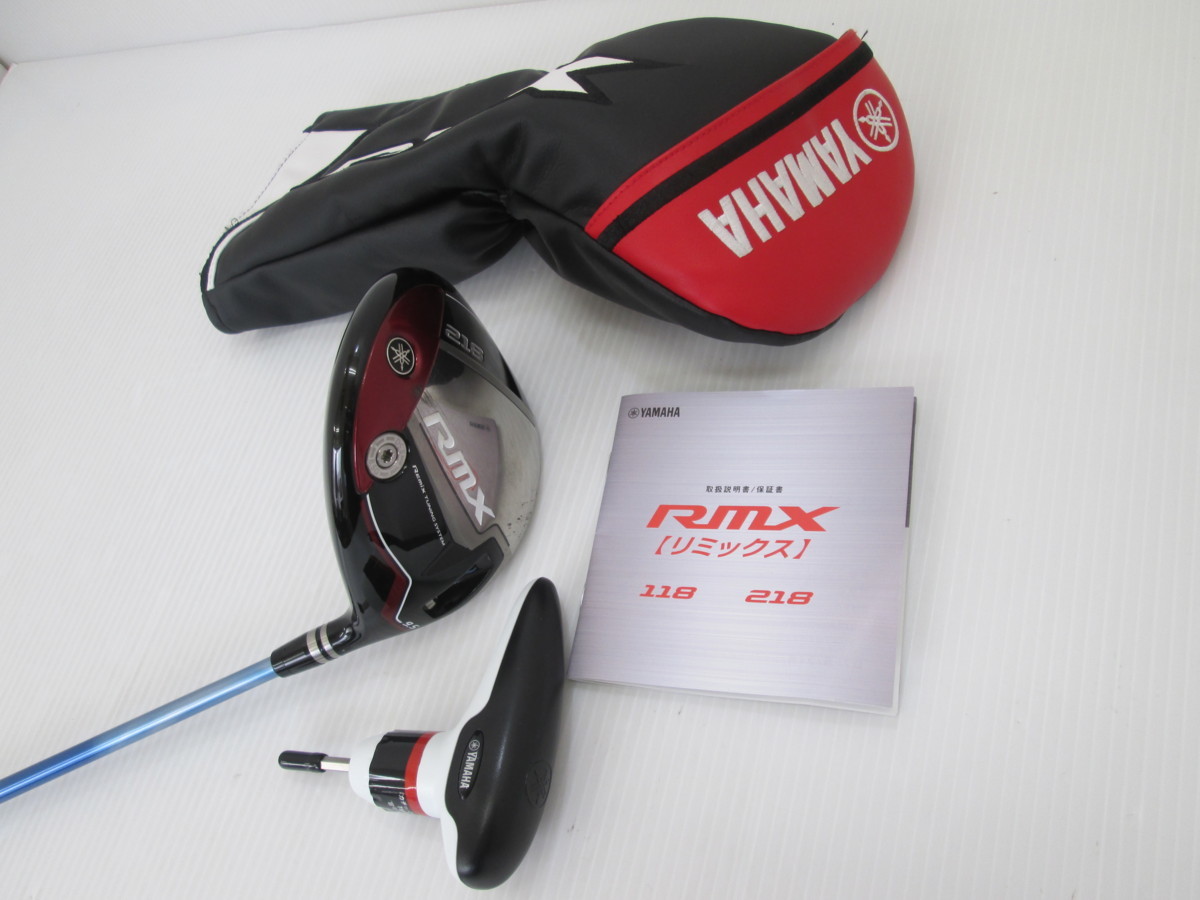 【お買い得，お得】 ドライバー ヘッド ヤマハ RMX218 9.5&deg;/シャフト フジオカ Speeder757 エボリューションⅤゴルフクラブ ヘッドカバー付(フレックス S)｜売買されたオークション情報、yahooの商品情報をアーカイ 男性右きき用