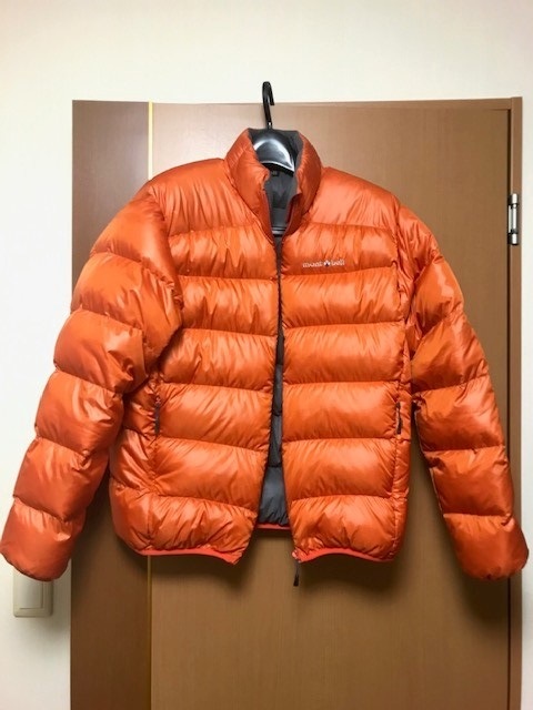mont-bell モンベル　ライトアルパイン ダウン　オレンジ　メンズ M サイズ_1