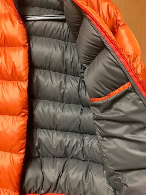 mont-bell モンベル　ライトアルパイン ダウン　オレンジ　メンズ M サイズ_2