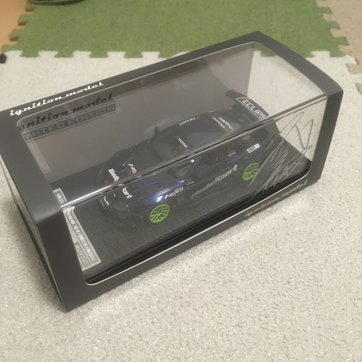 イグニッションモデル 1/43 スープラ JZA80 ORIDO ver2 ブルー 織戸氏