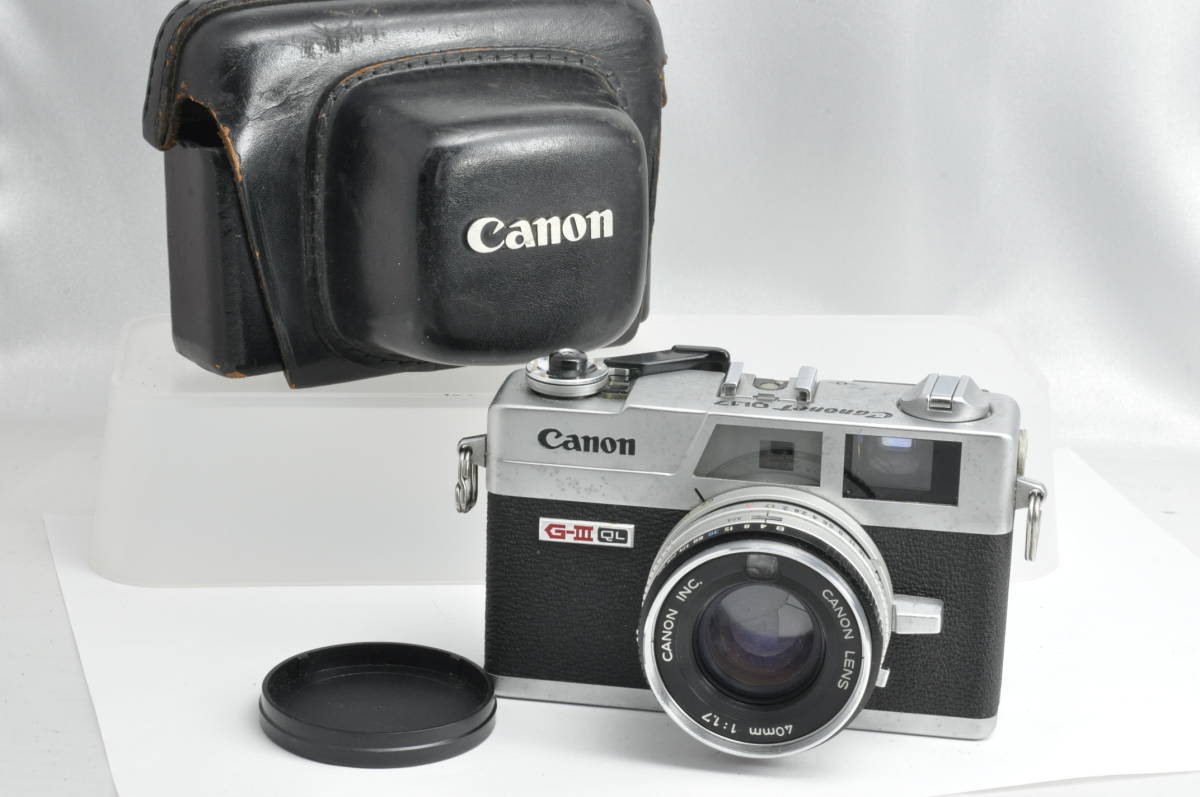 フィルムカメラ Canon キャノネットQL 17 キャノン キャノネット QL17