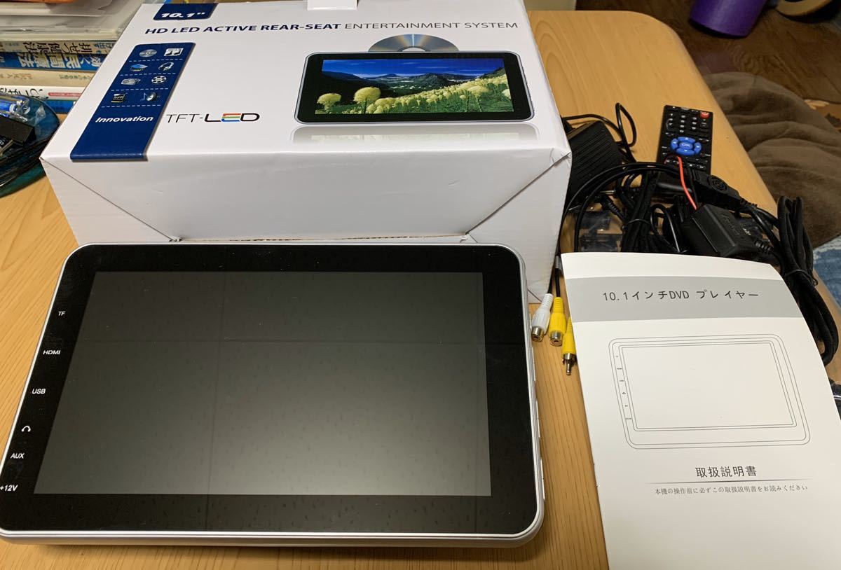 ヘッドレスト DVDプレイヤー 10.1インチ ヘッドレスト DVDプレーヤー _1