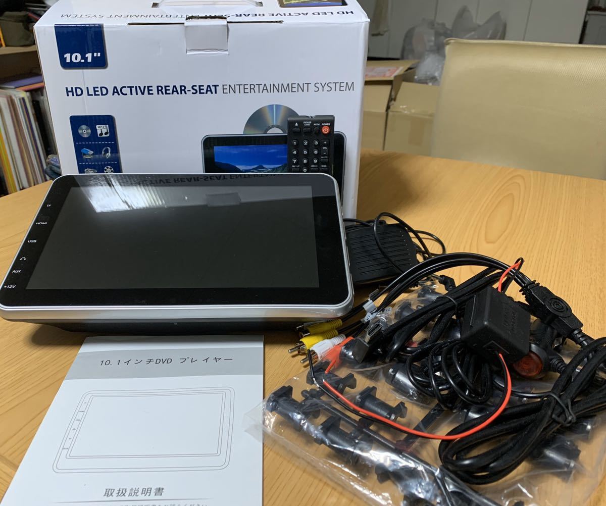 ヘッドレスト DVDプレイヤー 10.1インチ ヘッドレスト DVDプレーヤー _2