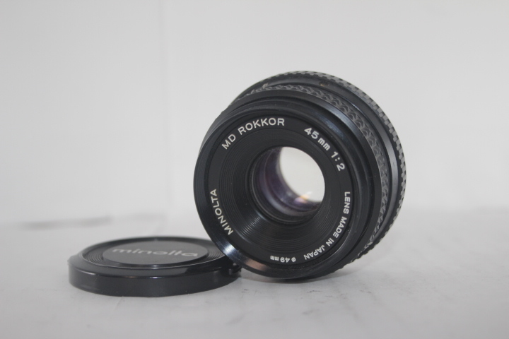 ☆並級☆MINOLTA ミノルタ MD ROKKOR 45mm F2 @1869 MINOLTA ミノルタ