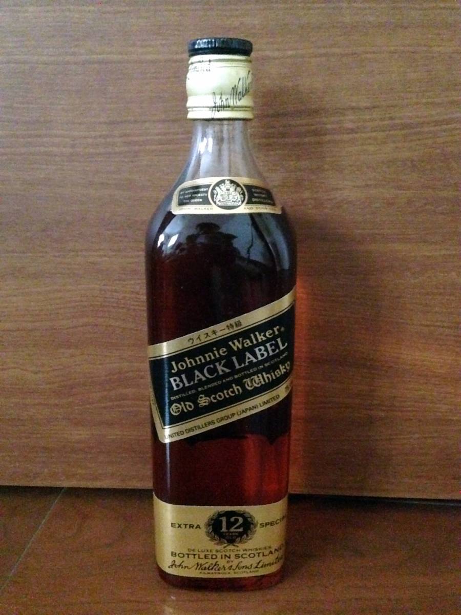  税無 ジョニーウォーカー黒ラベル 金黒 ＆ 黒キャップ ２本セット Johnnie Walker BLACK LABEL EXTRA SPECIAL 12年 750ml 43度 他(コニャック)｜売買されたオークション情報、yahooの商品情報をアーカイブ公 コニャック