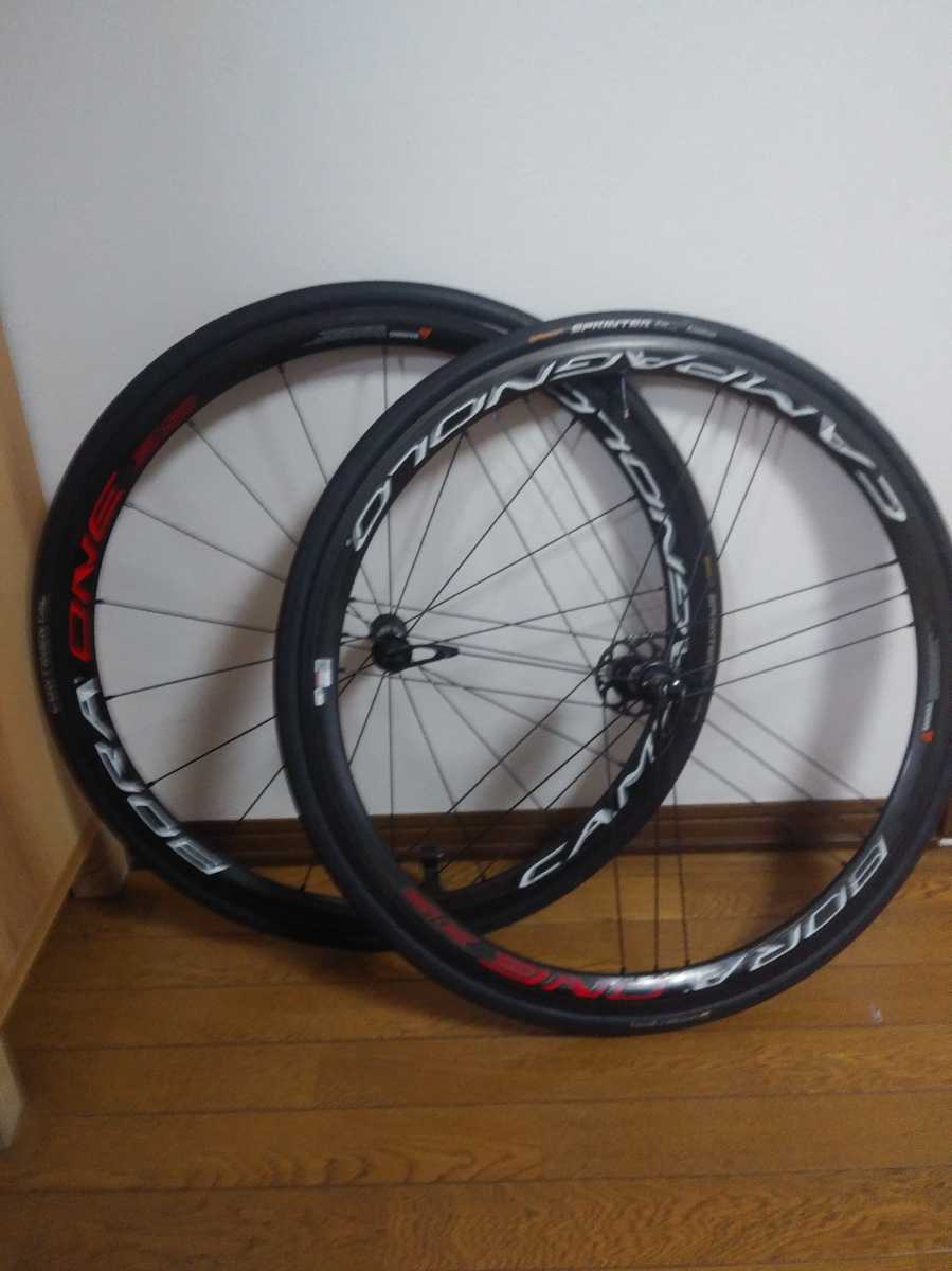 Campagnolo BORA ONE 35チューブラーワイドリム11s 17c