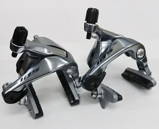 【送料無料，大人気】 新車完成車外し品 シマノ ブレーキキャリパー ＢＲ－Ｒ７０００ １０５ シルバー 前後セット ロードバイク用(キャリパーブレーキ)｜売買されたオークション情報、yahooの商品情報をアーカ キャリパーブレーキ