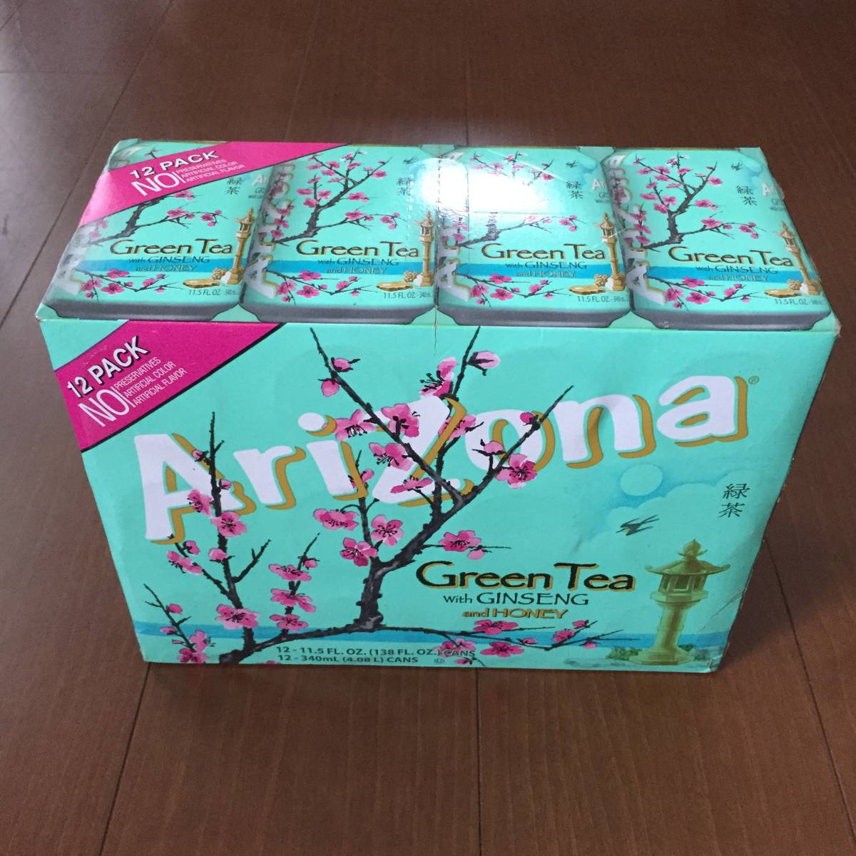 格安，限定SALE ARIZONA GREEN TEA GINSENG HONEY アリゾナ グリーン ティー ハワイ アメリカ 日本未発売 日本未入荷 海外限定 緑茶 レモンティ 12本パック(茶飲料)｜売買されたオークション情報、yahooの商品情報をア 茶飲料