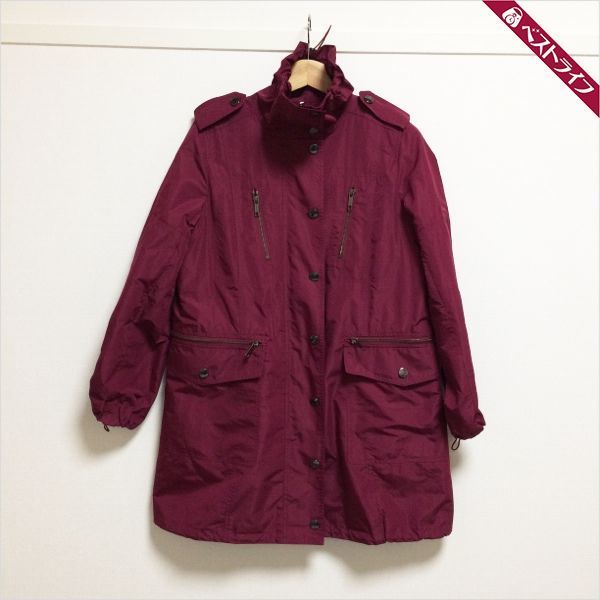 BURBERRY LONDON トレンチコート メガチェック ブラック サイズL