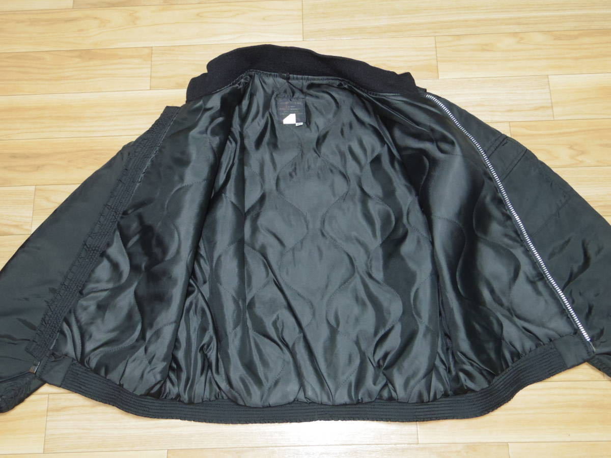 G-8 WEP SPIEWAK 送料無料 JKT TITAN返品 USA製■SPIEWAK スピワック■G-8 WEP フライト ジャケット■40 ブラック 黒 US NAVY SCOVILL ジップ■ミリタリー ゴンズ マークゴンザレス