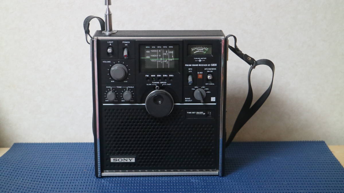 スカイセンサー SONY ICF-5800 ソニー 5バンド AZ-025 ジャンク 音出し