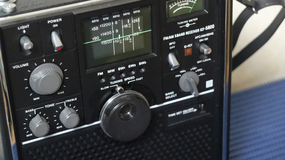 スカイセンサー SONY ICF-5800 ソニー 5バンド AZ-025 ジャンク 音出し