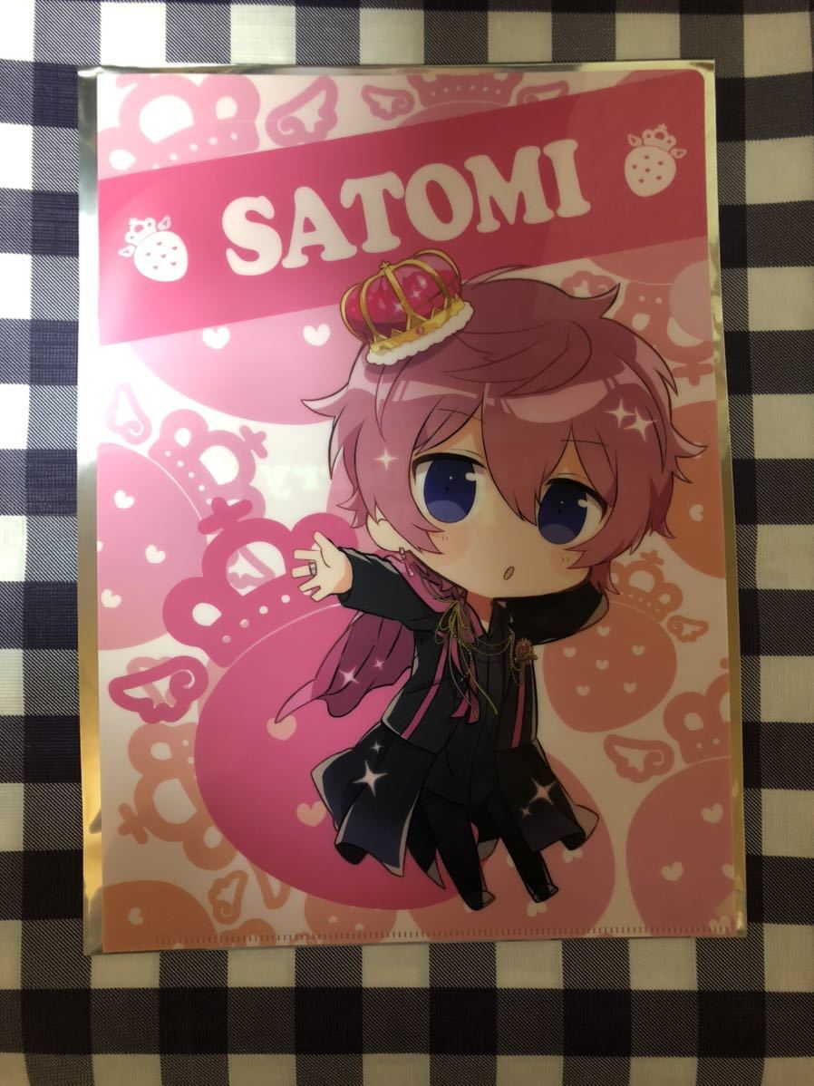新品☆すとぷり【さとみ】クリアファイル☆いちごまりんver.