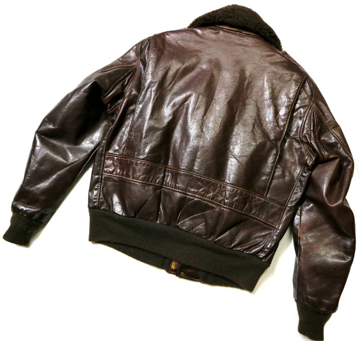 ラフ/お洒落！◇USA製 SCHOTT ショット 184SM 衿ボア＆ライナー 牛革