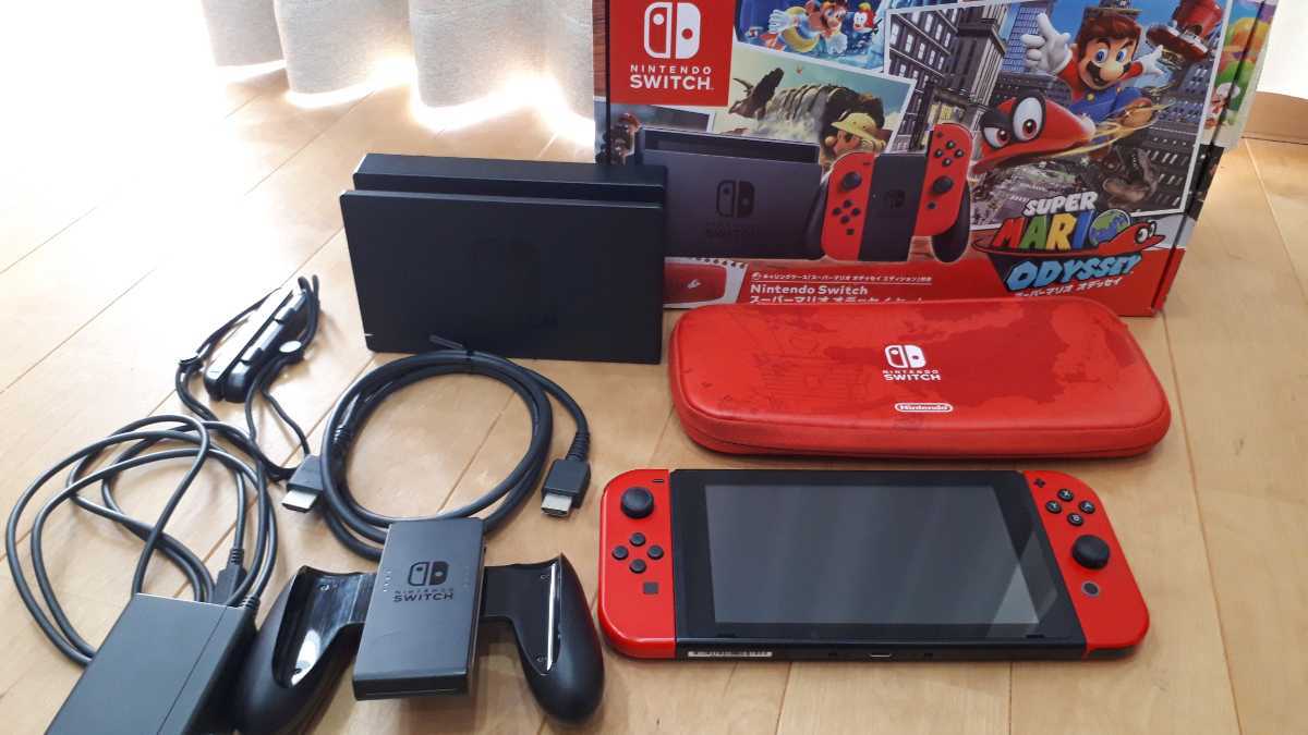 任天堂 Switch スーパーマリオオデッセイ本体 ジャンク 平成29年12月