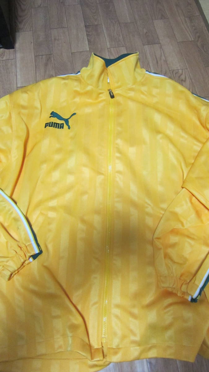 PUMA ジャージ プーマ ヒットユニオン 上下セット - 上下セットヒットユニオン トラックジャケット 上下セットアップ 美品 希少 ヒットユニオン製 ビックロゴ 黒×白 EXTRA｜Yahoo!フリマ 80's
