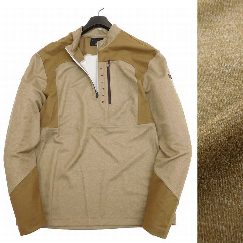 新作入荷，大得価 MILLET ミレー フランス発のアウトドアブランド 吸水速乾&times;透湿 カットソー プルオーバー トレーニングウェア 薄茶 100 023 i0130_05(男性用)｜売買されたオークション情報、yahooの商品情報を 男性用