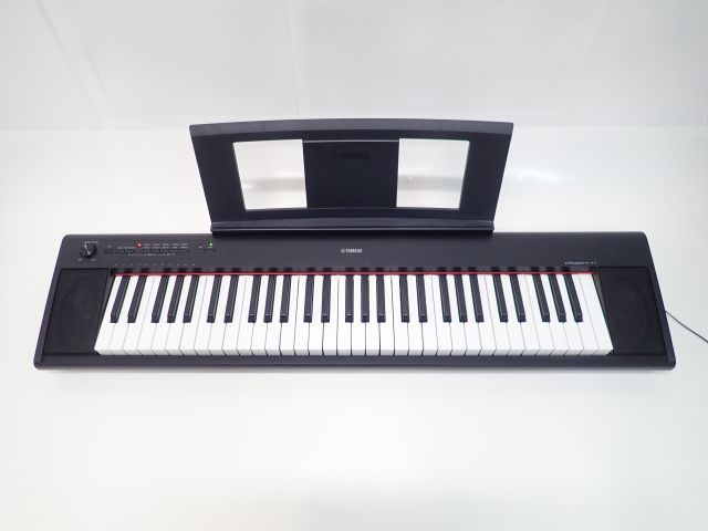 YAMAHA ヤマハ 電子キーボード NP-12B piaggero ピアジェーロ ブラック