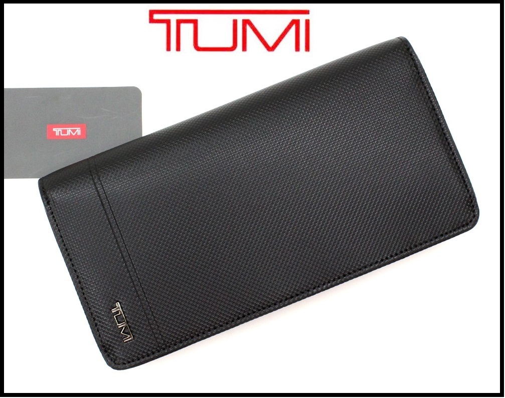 4万新品◆TUMI トゥミ◆黒ラウンドジップトラベルウォレット１円・送料無料