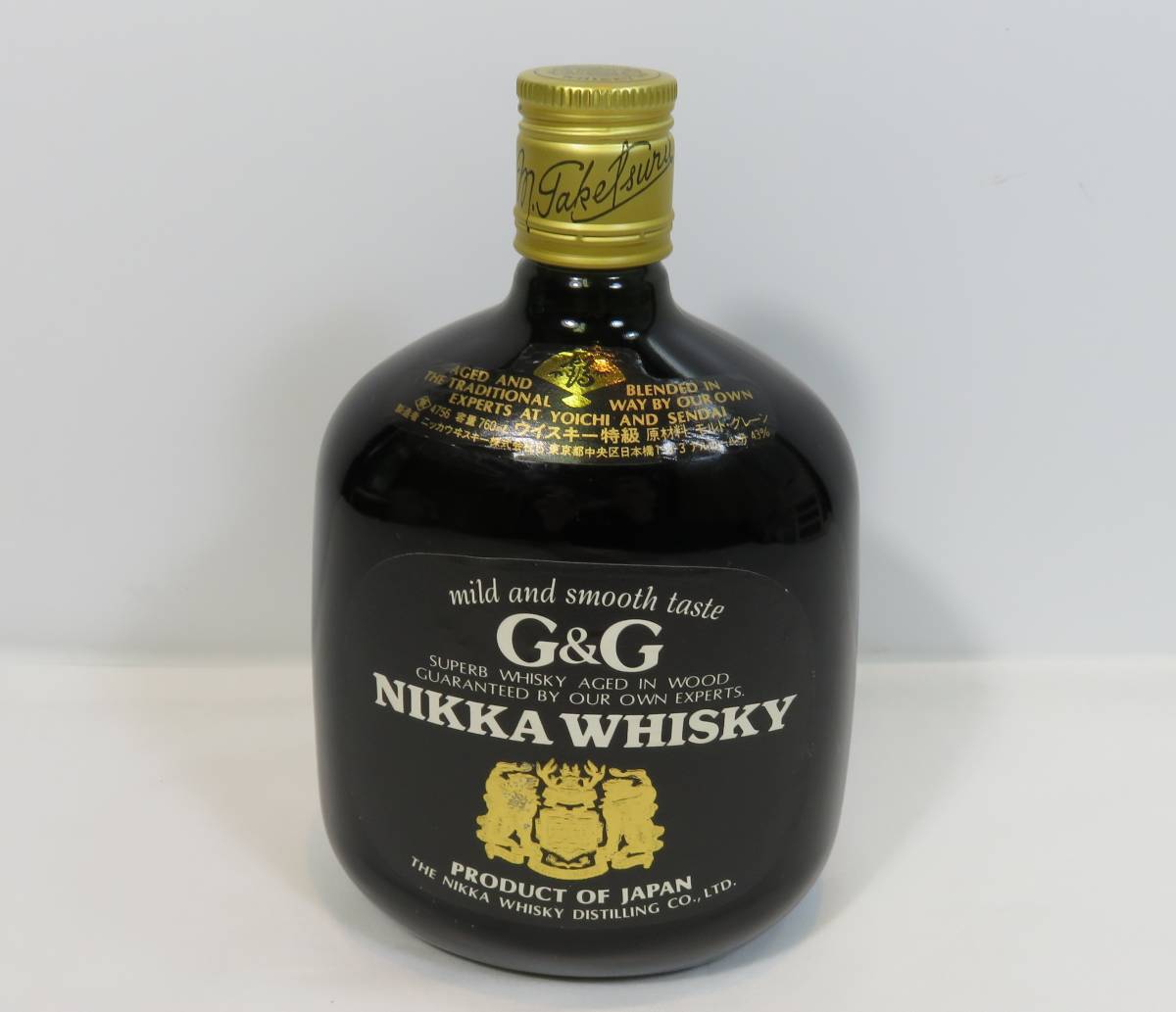 ▽NIKKA WHISKY ニッカ ウイスキー 特級 G&G 760ml 43%