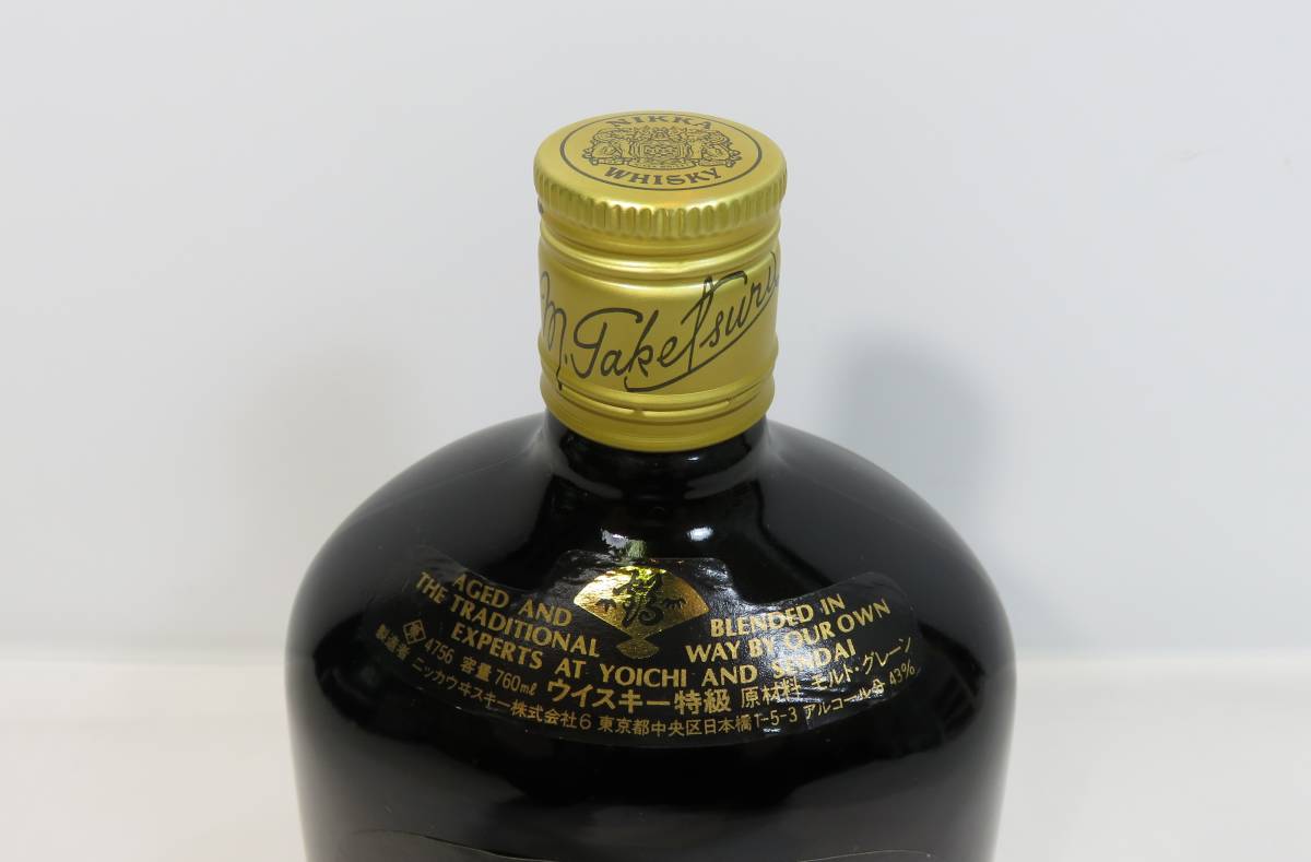 ▽NIKKA WHISKY ニッカ ウイスキー 特級 G&G 760ml 43%