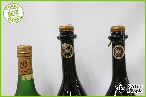 ◆注目! ブランデー 6本セット( ル・ドーヴィル VSON 700ml 3本/ フランサック VSOP 700ml 2本/ アルヌー ナポレオン 700ml) ブランデー ◇注目! 700ml 日本からの直送 マルキド 未