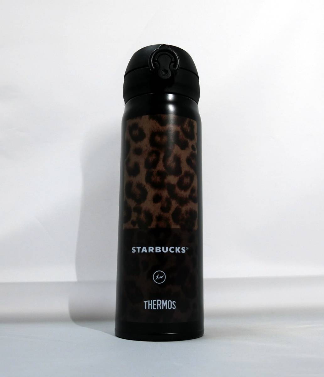 大得価，100%新品 スタバ スターバックス フラグメントデザインコラボステンレスタンブラー500ml 品 藤原ヒロシ サーモス レオパード(タンブラー、マイボトル)｜売買されたオークション情報、yahooの商品情報 タンブラー、マイボトル