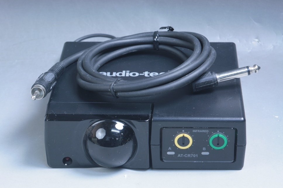 AT-CR701 audio-technica ワイヤレスレシーバー 赤外線ワイヤレス