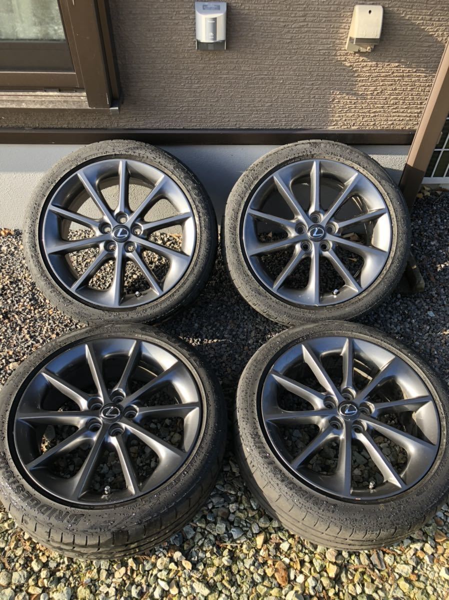レクサス CT Fスポーツ純正 タイヤ215⁄55R17 17×7J ホイール SPORTの