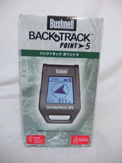 117C321B Bushnell ブッシュネル BACKTRACK POINT5 バックトラック ポイント5 GPS(ハンディGPS)｜売買 ...