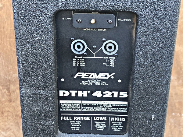 PEAVEY　スピーカー　DTH4215　ペア_10