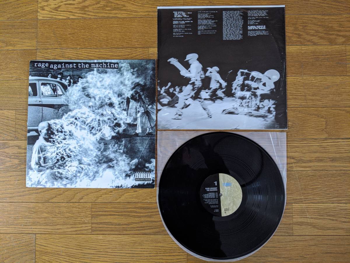 低価，爆買い】 ◇USオリジナル盤 LP◇RAGE AGAINST THE MACHINE 