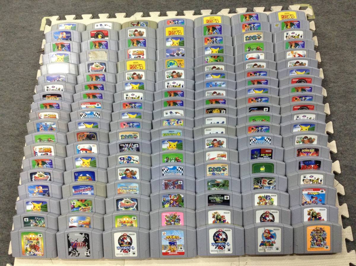 ゲームソフト セット　まとめ売り　72点　ジャンク ジャンク 64ゲームソフトまとめ売り ゲームソフトまとめ売り 64)の中古