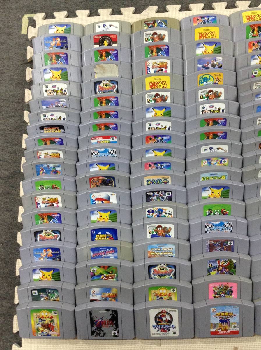 ジャンク 64ゲームソフトまとめ売り ゲームソフトまとめ売り 64)の中古