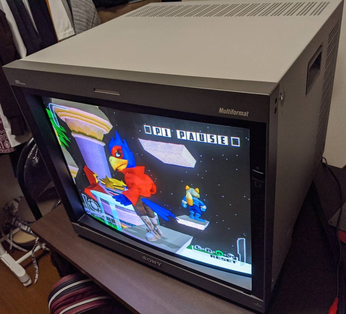矢尾坂  SONY PVM-D20L5J 20インチビデオモニター SONY PVM-D20L5J 業務用ビデオモニター ゲーミング レトロゲームを最高