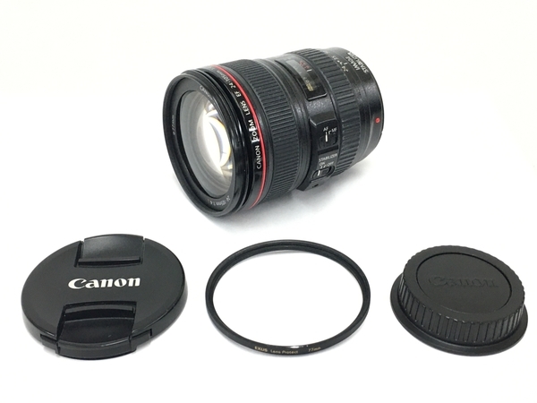 Canon EF24-105mm F4L IS USM ズームレンズ 中古 T4691045 ,落札後は