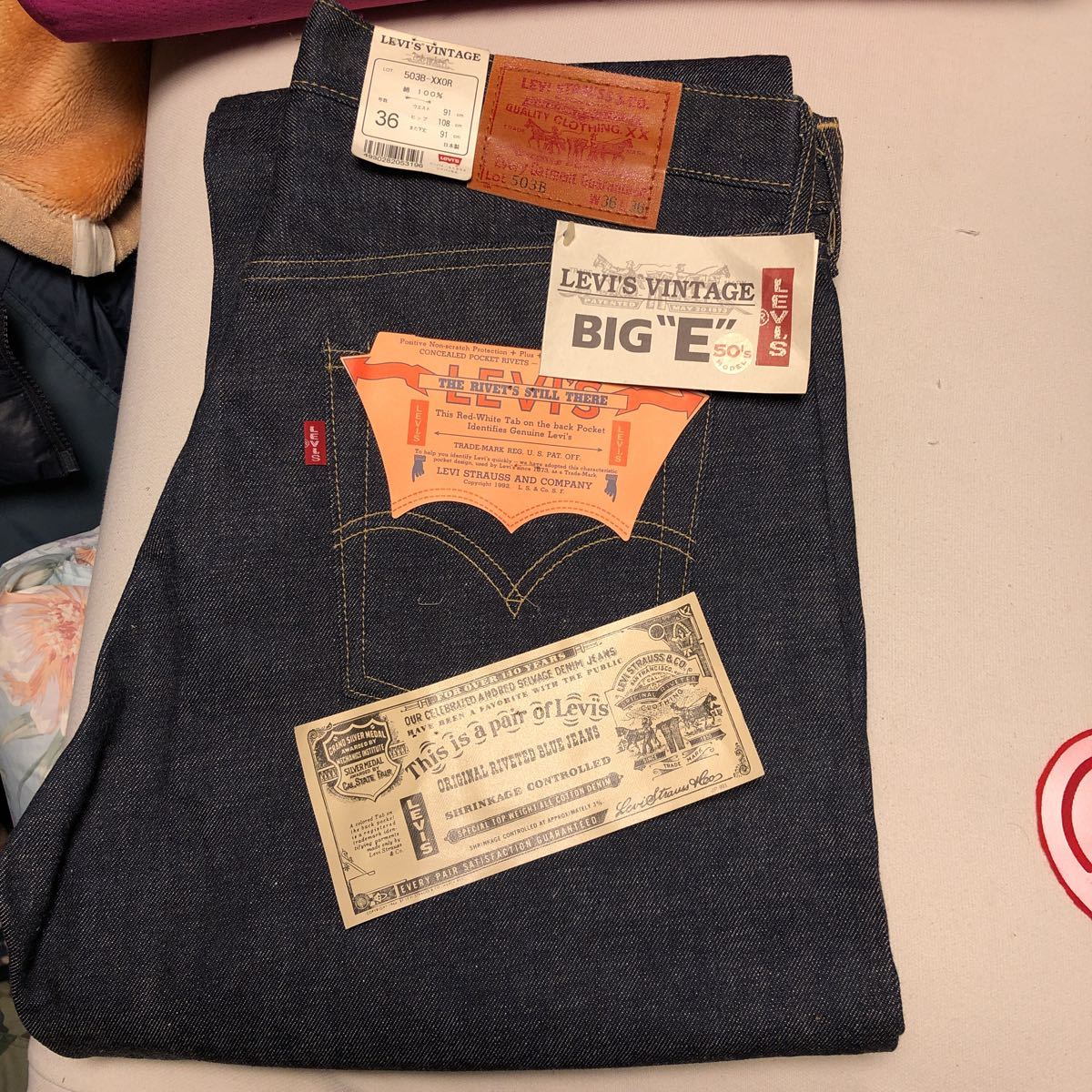 メンズ 90s デッドストック LEVI